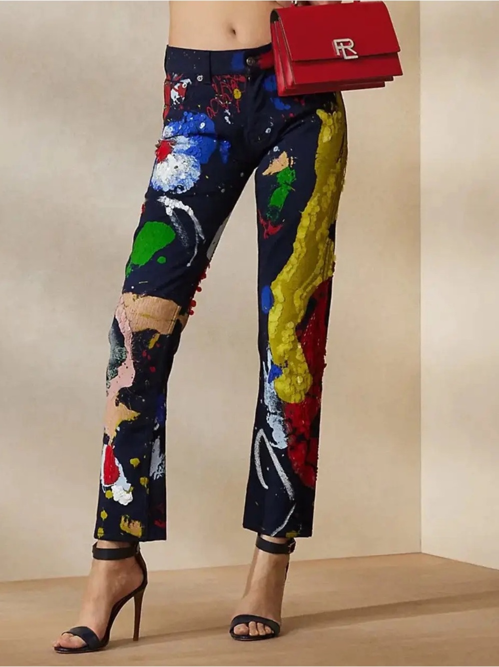 RUNWAY 
Ralph Lauren Collection
750 Mid-Rise Straight Ankle Jeans